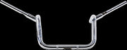 Trask 18" Chrome Bro Ape Hanger 1-1/4" Handlebars for 2014-2017 Indian Chief Motorcycles