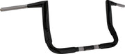 Khrome Werks Black 1 1/2 in. Buck 50 Ape Hanger Batwing 10 in. Rise Handlebar for 2008-2022 Harley-Davidson Touring and 2009-2022 Harley-Davidson Trike Motorcycles