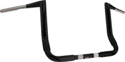 Khrome Werks Black 1 1/2 in. Buck 50 Ape Hanger Batwing 12 in. Rise Handlebar for 2008-2022 Harley-Davidson Touring and 2009-2022 Harley-Davidson Trike Motorcycles