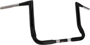 Khrome Werks Black 1 1/2 in. Buck 50 Ape Hanger Batwing 12 in. Rise Handlebar for 2008-2022 Harley-Davidson Touring and 2009-2022 Harley-Davidson Trike Motorcycles