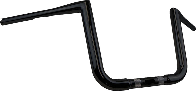 Khrome Werks Black 1 1/2 in. Buck 50 Ape Hanger Sharknose 10 in. Handlebar for 2015-2025 Harley-Davidson Touring Motorcycles