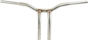 Kage Fighter Welded Bent-Riser Handlebar Dyna, Softail, Sportster, Touring Polished #LA-7338-12SS