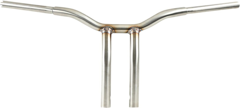 Kage Fighter Welded Bent-Riser Handlebar Dyna, Softail, Sportster, Touring Polished