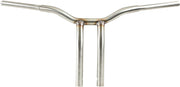 Kage Fighter Welded Bent-Riser Handlebar Dyna, Softail, Sportster, Touring Polished