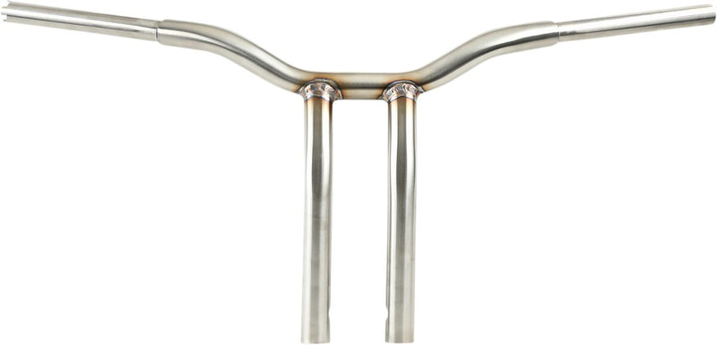 Kage Fighter Welded Bent-Riser Handlebar Dyna, Softail, Sportster, Touring Polished