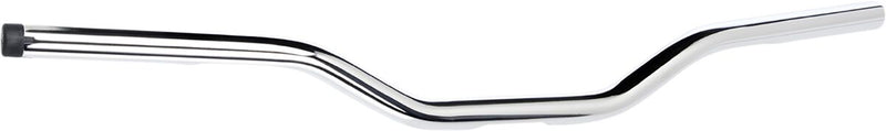 Biltwell 1" Handlebar w/ TBW Plugs Chrome Silver Chromoly Each