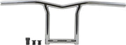 Burly Brand 10 Inch High Sid Handlebar In Chrome For Harley-Davidson 1982-2021 Mechanic & E-Throttle Models