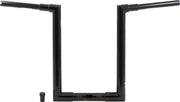 Burly Brand 1 1/2 Inch Jason 16 Inch Handlebar In Black For Harley-Davidson 2015-2023 FLTR Road Glide Models