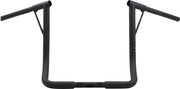 Burly Brand 16 Inch King Louie B Ape Hangers In Matt Black For 2008-2024 Electra Glide & 2008-2023 Street Glide With Batwing Fairing