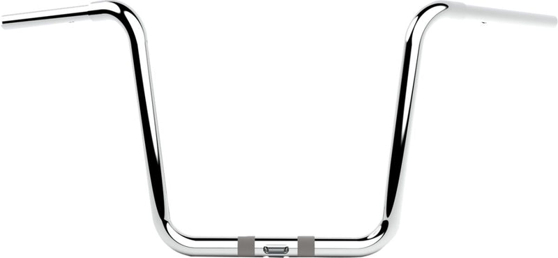 LA Choppers Twin Round Handlebar - Steel, Each, Sharknose - Chrome for Harley-Davidson Touring 2015-2023