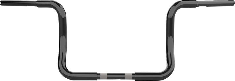 LA Choppers Twin Round Handlebar - 94,5 cm (37-1/4"), Steel - Black for Harley-Davidson Touring & Trike 1996-2023