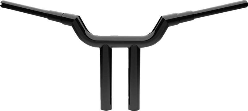 LA Choppers Valley T-bar - Each, Standard, Steel - Black / Gloss