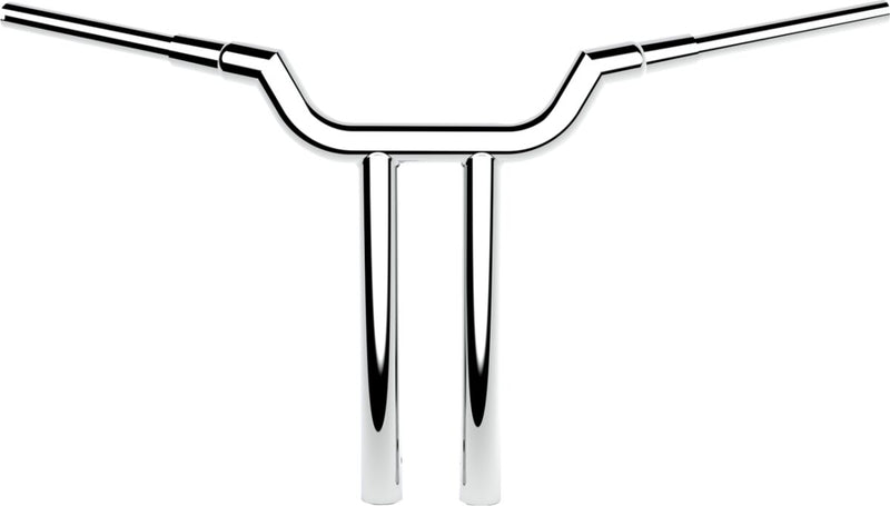LA Choppers Valley T-bar - Standard, Steel, Each - Chrome