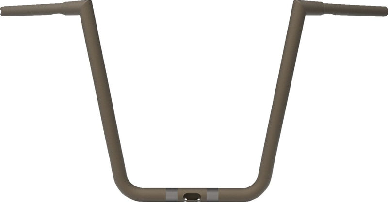 LA Choppers 1-1/4" Hefty Twin Peaks Handlebar - Each, Steel - Bronze for Harley-Davidson Touring 2015-2023