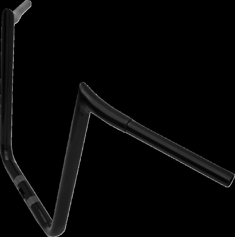 LA Choppers 1-1/4" Prime Ape Handlebar - Handlebar - Prime Ape - 16" - Black - Black / Gloss for Harley-Davidson Touring 2023-2026