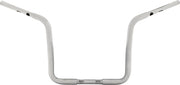 Drag Specialties 1-1/4" Buffalo Bar Handlebar for 2023-2025 Harley-Davidson FLHX Chrome Silver Dimpled Steel #0601-6550