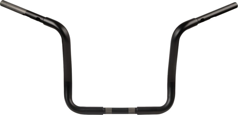 Drag Specialties 1-1/4" Buffalo Bar Handlebar for 2023-2025 Harley-Davidson FLHX Black Flat Dimpled Steel #0601-6551