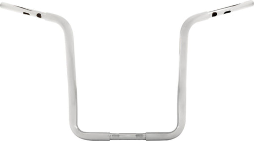 Drag Specialties 1-1/4" Buffalo Bar Handlebar for 2023-2025 Harley-Davidson FLHX Chrome Silver Dimpled Steel