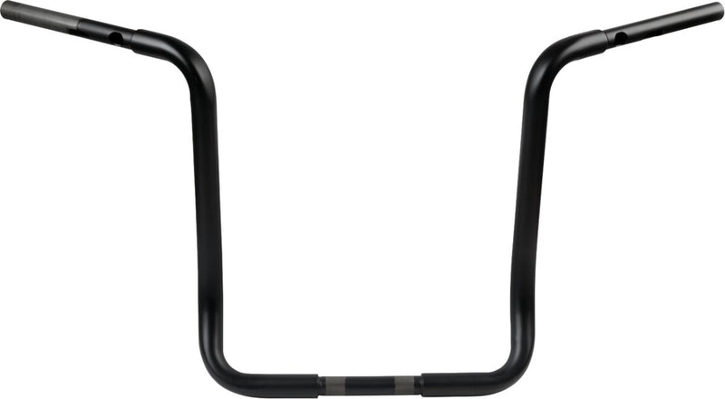 Drag Specialties 1-1/4" Buffalo Bar Handlebar for 2023-2025 Harley-Davidson FLHX Black Flat Dimpled Steel