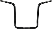 Drag Specialties 1-1/4" Buffalo Bar Handlebar for 2023-2025 Harley-Davidson FLHX Black Flat Dimpled Steel #0601-6553