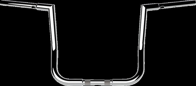 LA Choppers 1-1/4" Twin Peaks Touring Handlebar - Each, 89,5 cm (35-1/4"), Steel - Chrome for Harley-Davidson Touring & Trike 2023-2026