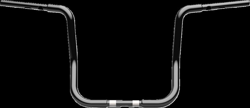 LA Choppers Twin Round Handlebar - Each, Steel - Black for Harley-Davidson Touring & Trike 2023-2026