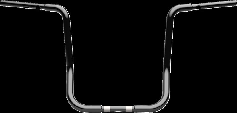 LA Choppers Twin Round Handlebar - 99 cm (39"), Steel - Black for Harley-Davidson Touring & Trike 2023-2026