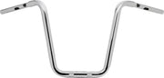 LA Choppers Twin Round Handlebar for 2023-2026 Harley-Davidson Chrome Silver Steel #LA-7348-14