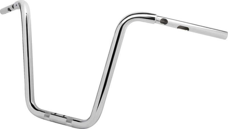 LA Choppers Twin Round Handlebar for 2023-2026 Harley-Davidson Chrome Silver Steel Each