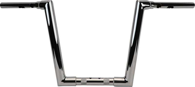 LA Choppers 1-1/2" Grande Twin Peaks Touring Handlebar for 2023-2026 Harley-Davidson Chrome Silver Steel