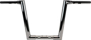 LA Choppers 1-1/2" Grande Twin Peaks Touring Handlebar for 2023-2026 Harley-Davidson Chrome Silver Steel #LA-7318-12