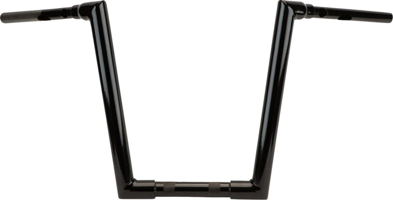 LA Choppers 1-1/2" Grande Twin Peaks Touring Handlebar for 2023-2026 Harley-Davidson Black Gloss Steel #LA-7318-12B