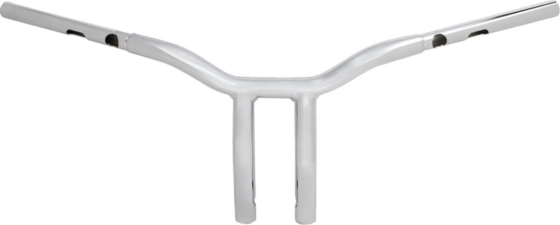 LA Choppers One-piece Kage Fighter Handlebar - Steel, Standard, Each - Chrome for Harley-Davidson Touring, Softail & Dyna 2023-2026