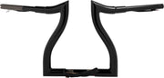 LA Choppers Pre-Wired Hammerhead Handlebar for 2015-2022 Harley-Davidson Black Steel