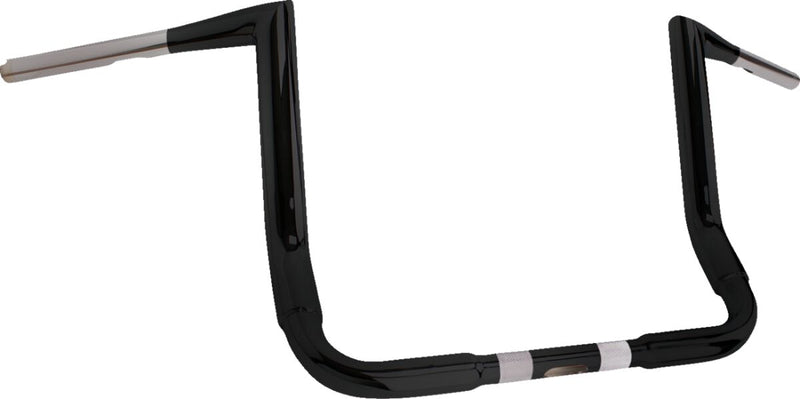 Khrome Werks Buck-50 Handlebar for 2024-2026 Harley-Davidson Black Gloss Batwing Steel