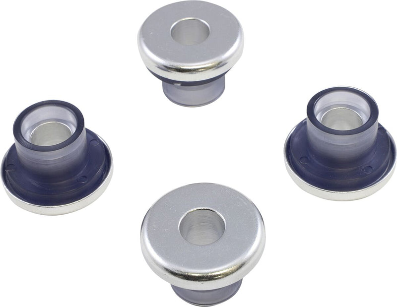 Alloy Art Gooden Tight™ Handlebar Riser Bushing Kit for Harley Davidson - Aluminum, 4 Pack - Polished for Harley-Davidson Touring, Softail, Dyna & Trike 1983-2024