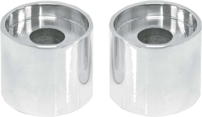 LA Choppers Handlebar Riser Extensions - Billet Aluminum, Pair - Chrome