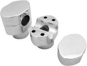 Springer Handlebar Riser Kit Softail Silver