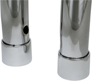 LA Choppers (1 Inch) Riser Extension For (1-1/2) Handlebars In Natural For Universal Fitment Chrome