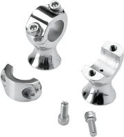Biltwell Polished Raw 1 3/4 in. Slimline Risers