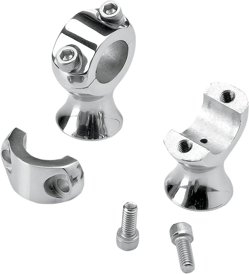 Biltwell Polished Raw 1 3/4 in. Slimline Risers