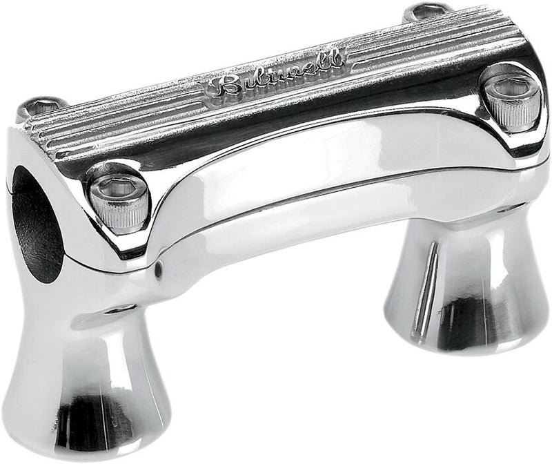 Biltwell Polished 1 1/2 in. Thunder Handlebar Risers
