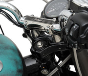Biltwell Polished 1 1/2 in. Thunder Handlebar Risers
