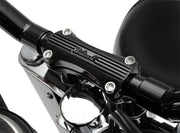 Biltwell Black 1 1/2 in. Thunder Handlebar Risers