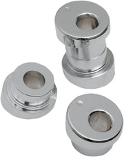 LA Choppers Ten Degree Triple Tree Riser Angle Adaptors in Chrome For Most 1984-2017 FXD/FXST/FLST And 1986-2003 XL Models (Except 2000-2007 FXSTD, 2008-2012 FXDB)