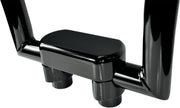Hefty Handlebar Riser & Top Clamp Kit Dyna,
Softail,
Sportster