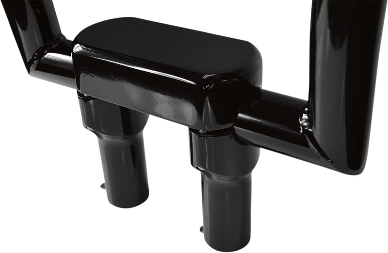 Hefty Handlebar Riser & Top Clamp Kit Dyna,
Softail,
Sportster