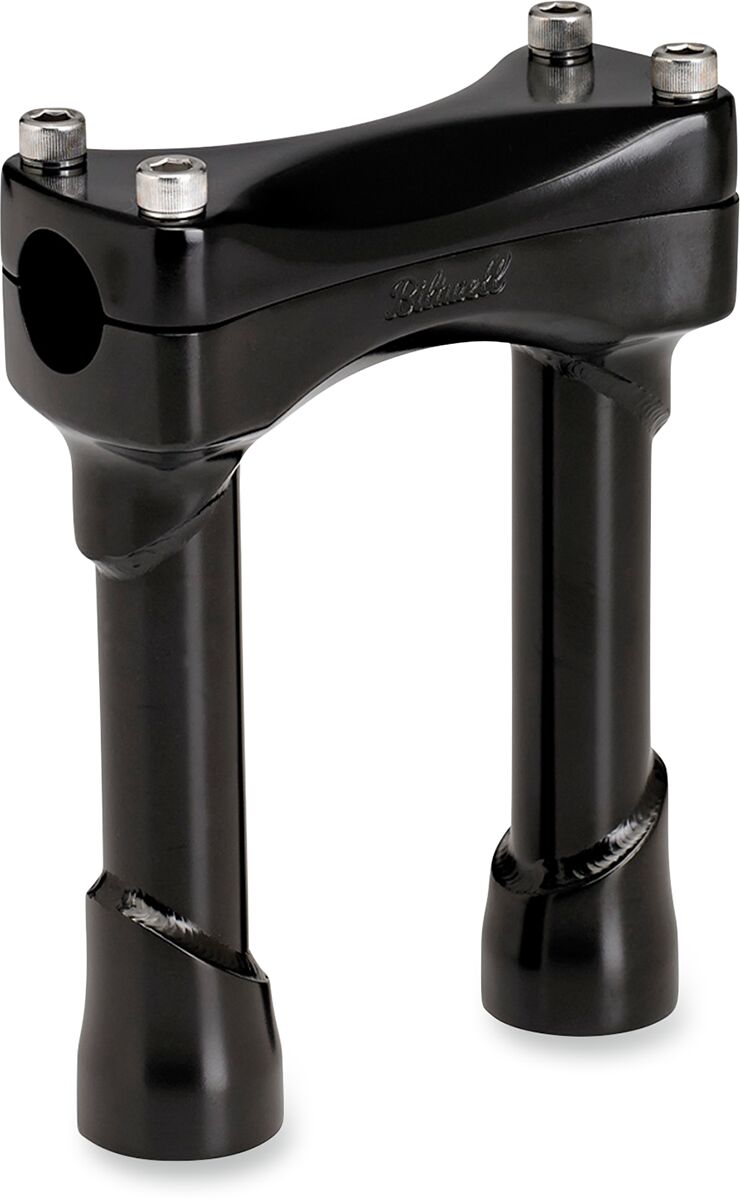 Biltwell Black 6 in. Murdock Handlebar Risers