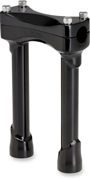 Biltwell Black 8 in. Murdock Handlebar Risers