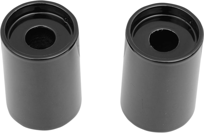 La Choppers 2 Inch Tall Riser Extensions in Black For 1.25 Inch Handlebars Black| Gloss #LA-7414-03B